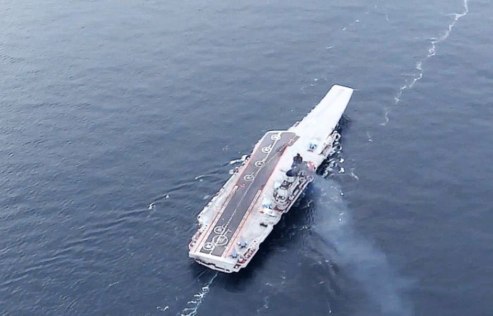 ​Минобороны объявило об уходе «Адмирала Кузнецова» из Сирии