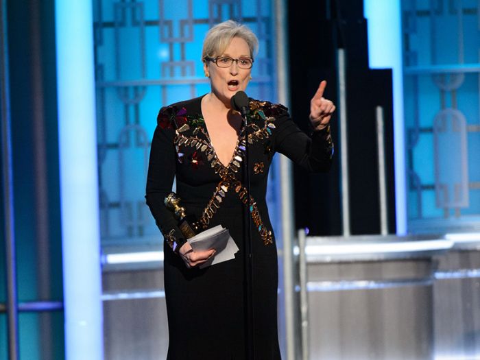 Трамп ответил на критику Мэрил Стрип, высказанную на вручении премии "Золотой глобус"