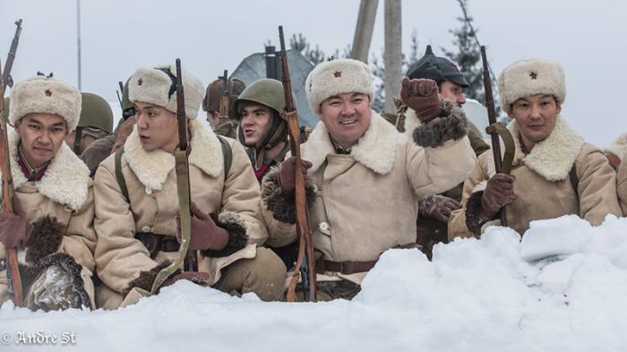 Наши поучаствовали в «Битве за Москву»