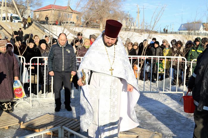 ​Крещенское купание в Атырау