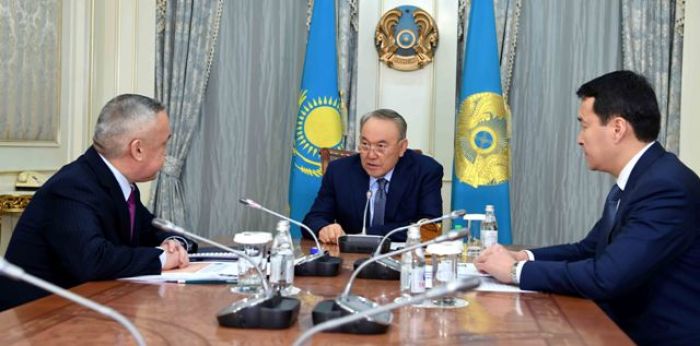 Назарбаев встретился с председателем Счетного комитета 