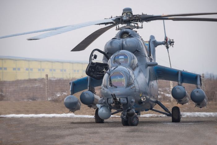Ударные вертолеты Ми-35М появились в армии Казахстана 