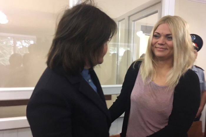 Наталья Слекишина выходит на свободу 