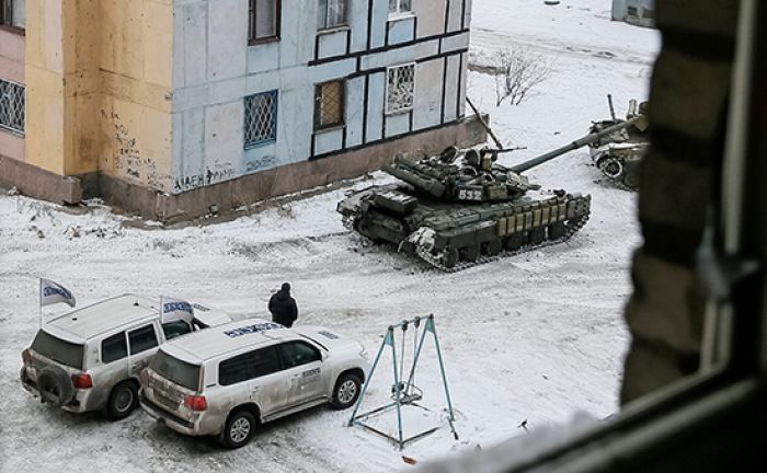 ОБСЕ зафиксировала украинские танки в Авдеевке 