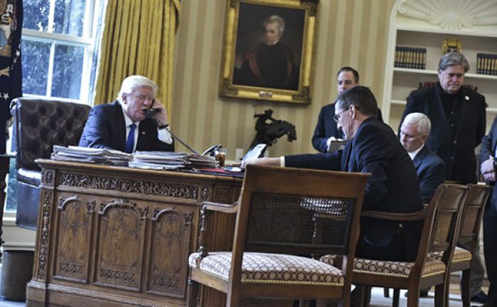 Белый дом расследует утечку деталей разговора Трампа с Путиным 