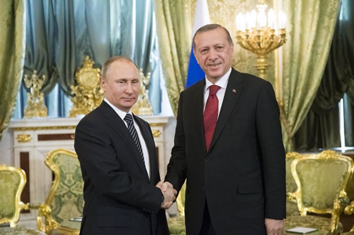 Путин и Эрдоган обсудили возможость поставок С-400 в Турцию