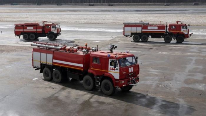 Пожарная машина сбила восемь человек у аэропорта Домодедово