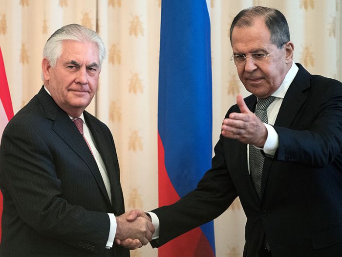 В Москве началась встреча Лаврова и Тиллерсона