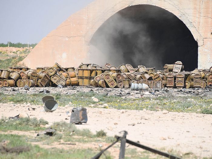 Эксперты CIT пришли к выводу, что РФ поставляет запрещенные кассетные боеприпасы армии Асада 
