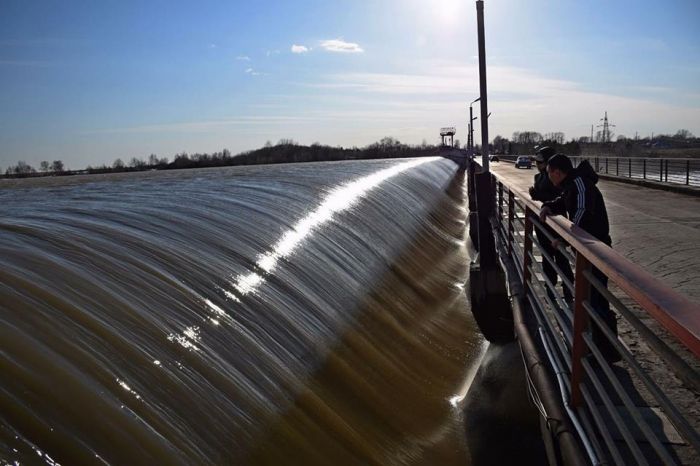 В СКО 11 сёл может затопить из-за переполненного водохранилища 