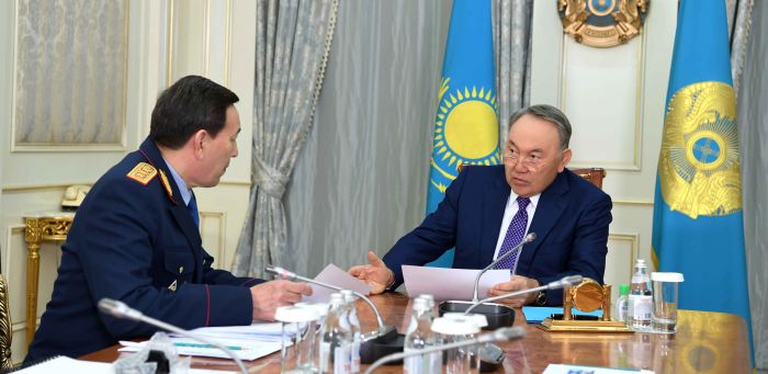 Касымов доложил президенту о паводковой обстановке 