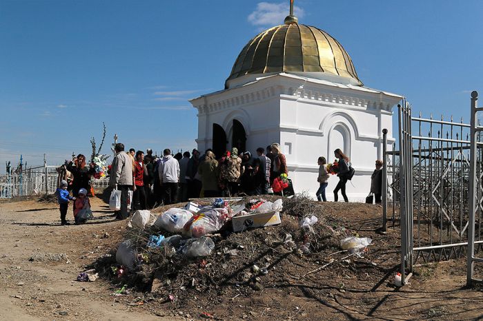 «Случайно» на кладбище