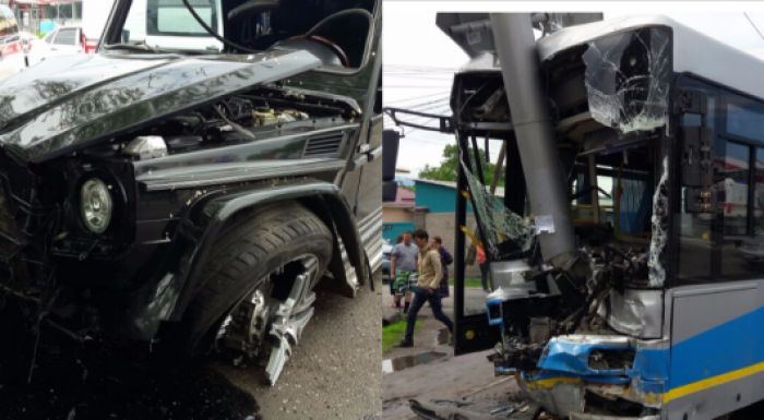 Генпрокуратура взяла под контроль расследование крупного ДТП с участием их сотрудника в в Алматы​