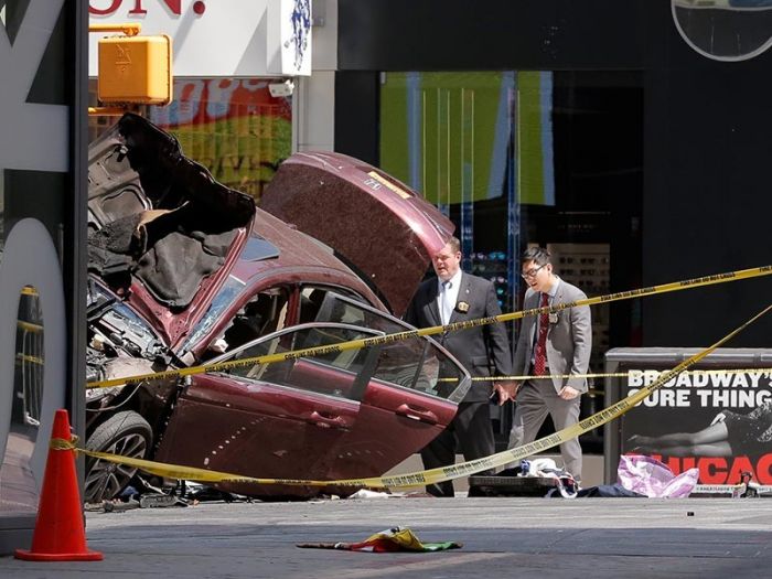 Виновником аварии на Таймс-сквер оказался бывший военнослужащий ВМС США 