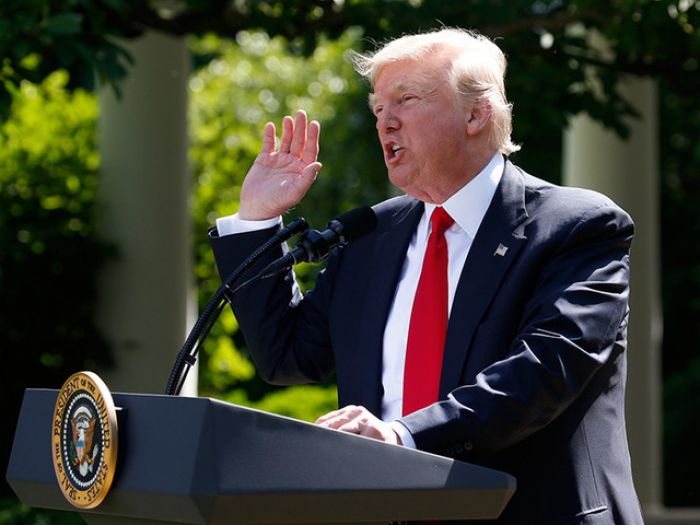 Трамп объявил о выходе США из Парижского соглашения по климату