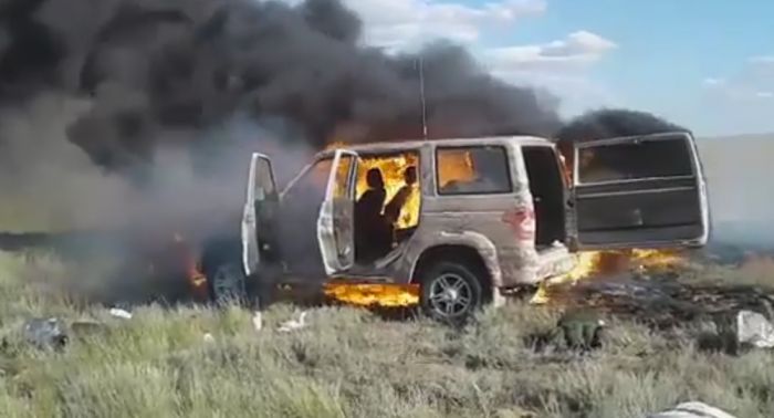 Стали известны подробности обстрела инспекторов в Караганде 