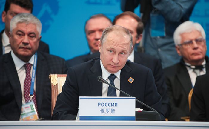 Путин заявил о планах ИГ дестабилизировать ситуацию в России и Центральной Азии 