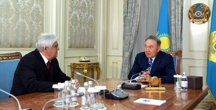 Президент встретился с Алибеком Днишевым 