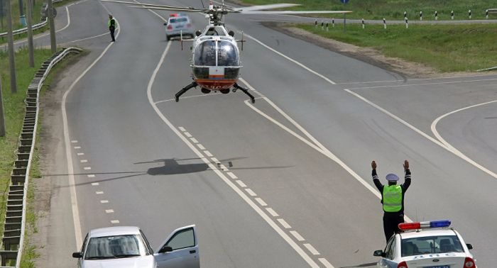 Сбили спесь: участники свадебного кортежа с вертолетом наказаны в ЮКО 