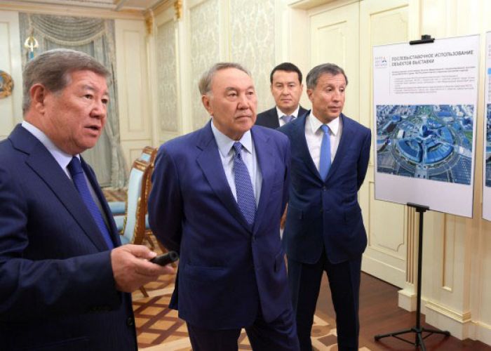 Ахметжан Есимов доложил Главе государства о ходе проведения ЭКСПО-2017