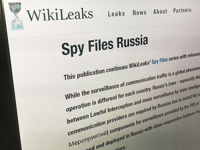 WikiLeaks опубликовал данные о масштабной слежке за россиянами