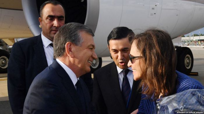Президент Узбекистана прилетел в США на самолете олигарха Алишера Усманова 