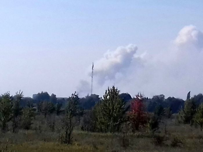 Прокуратура Украины считает диверсией пожар на военных складах в Винницкой области 