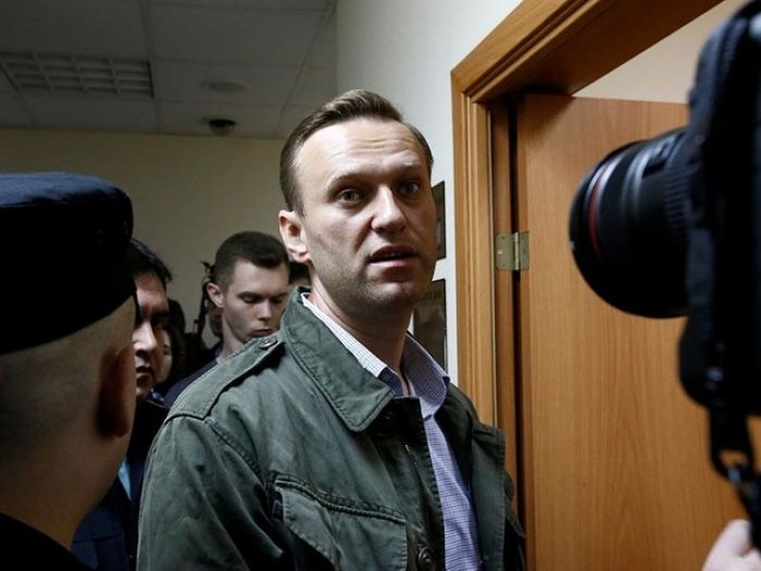Навальный отправлен под арест на 20 суток