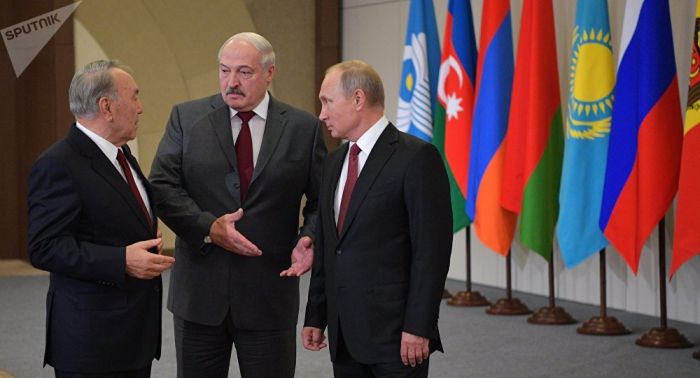 Президент предложил активизировать работу по проекту Соглашения о свободной торговле в СНГ 