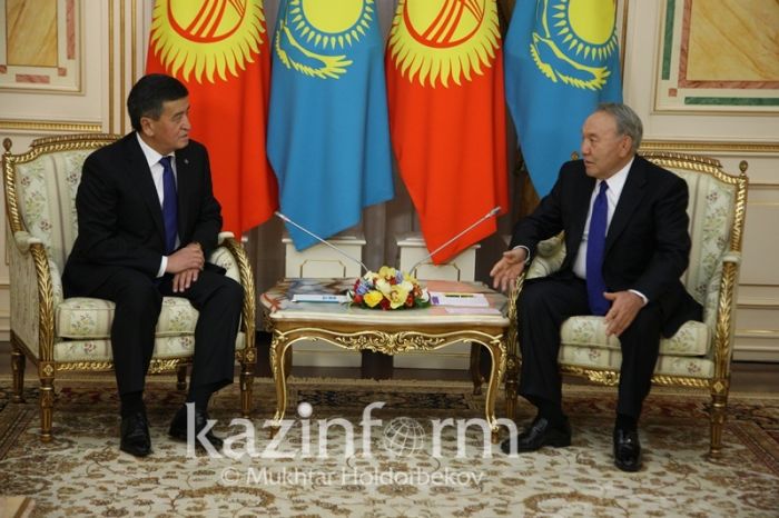 Нурсултан Назарбаев: Между Казахстаном и Кыргызстаном нет нерешаемых проблем 