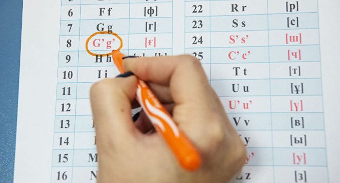 Нурсултан Назарбаев посоветовал казахстанцам начать упражняться письму на латинице 