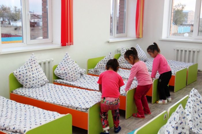 В очереди в детский сад