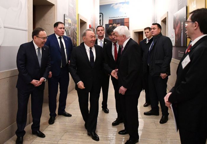 Назарбаев встретился с деловыми кругами Соединенных Штатов Америки 