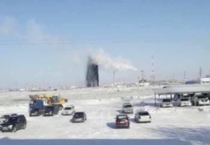 Разлив нефти на объекте «КазТрансОйла»