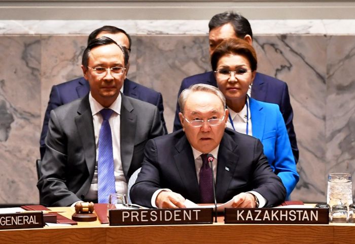Нурсултан Назарбаев открыл заседание Совбеза ООН