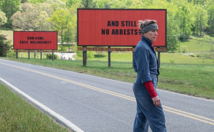 Гильдия киноактеров США признала лучшим фильмом «Три билборда» 