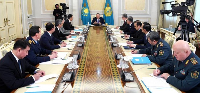 Президент провел заседание Совета Безопасности 