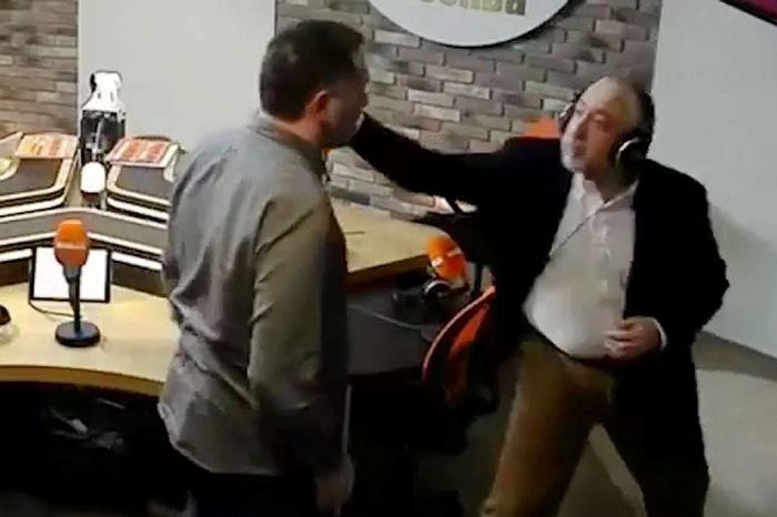 Шевченко и Сванидзе подрались в прямом эфире после споров о Сталине