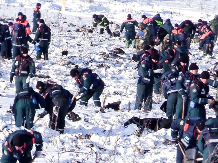 МЧС: На месте крушения Ан-148 в Подмосковье найдено более 1400 фрагментов тел, поиски почти завершены 