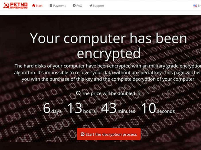 В британском МИДе официально обвинили российские власти в причастности к атаке вируса NotPetya 