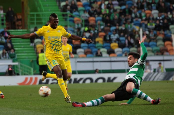 "Астана" отыгралась с 1:3 в ответном матче со "Спортингом", но вылетела из Лиги Европы