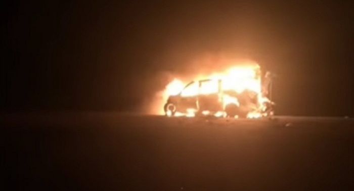 Шесть граждан Узбекистана сгорели в машине в Мангистауской области 