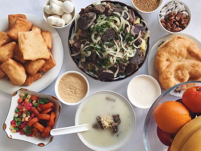 Как я готовила праздничный стол