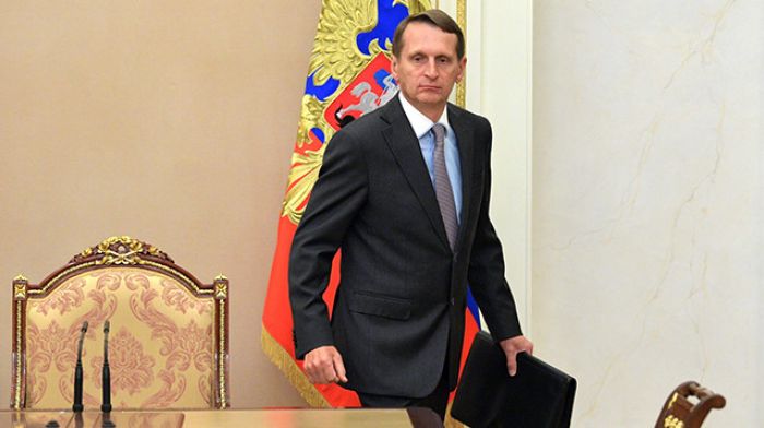 Нарышкин признал, что среди российских дипломатов на Западе есть "немного" разведчиков  