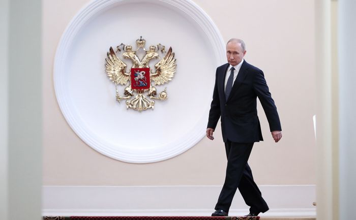 В Кремле состоялась церемония инаугурации Путина