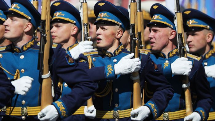 Парад Победы прошел на Красной площади в Москве 