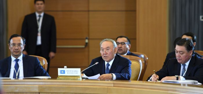 Назарбаев отметил рост международного авторитета ЕАЭС