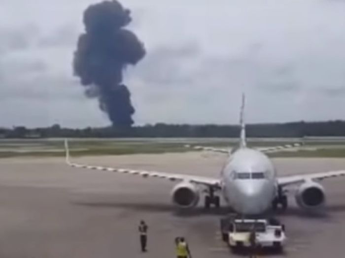  Самолет с сотней пассажиров разбился при вылете из Гаваны
