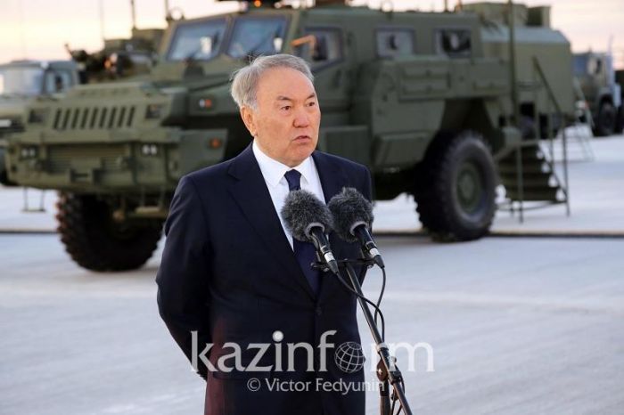 Президент РК открыл выставку вооружения KADEX-2018 