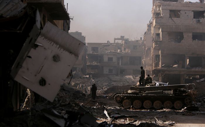 Четверо российских военных погибли в бою с террористами в Сирии 